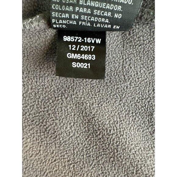 Harley Davidson Fleece Jacket Womens Full Zip 1W Equiv to 1X EUC Windproof Coat - Picture 7 of 7